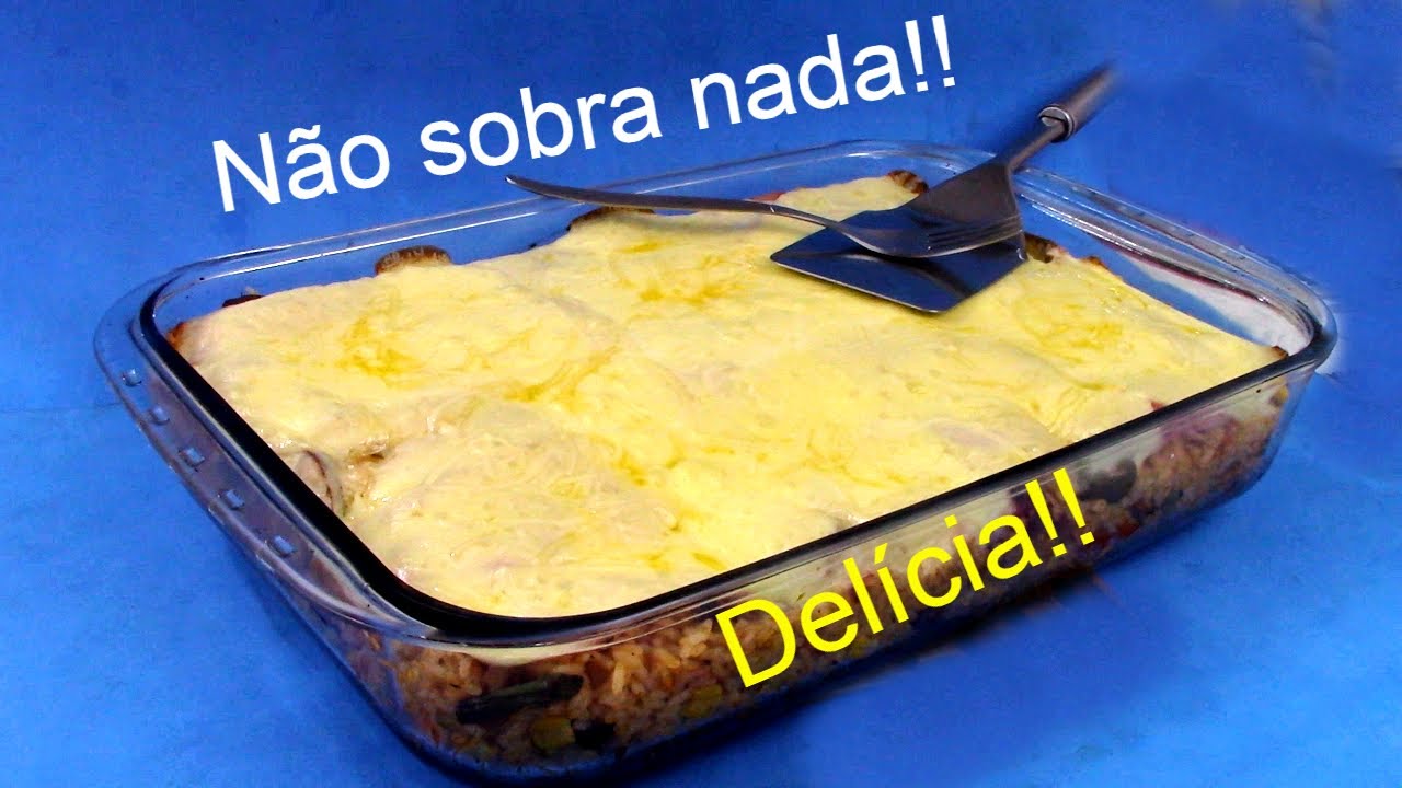TODO MUNDO COME E NÃO SOBRA NADA – ALMOÇO COMPLETO SUPER DELICIOSO, FÁCIL E RÁPIDO!