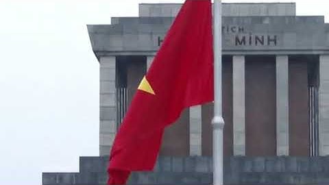 Lễ thượng cờ . Tuyên ngôn độc lập Quốc Khánh 2/9