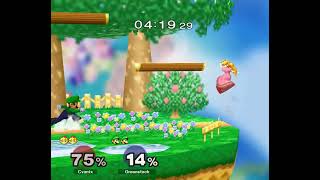 Greenstach (Luigi) vs Cyanix (Peach) | Round 2 Pools - LR1 - Melee Singles - GX3