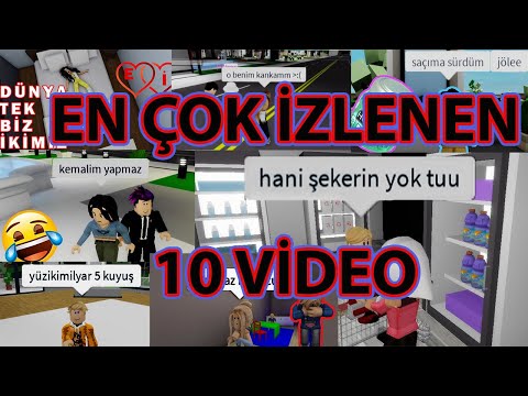 EN ÇOK İZLENEN 10 VİDEOM PRO MİA / Roblox