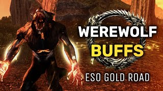 A Slow Comeback? Werewolf BUFFED | The Elder Scrolls Online - Gold Road Chapter PTS