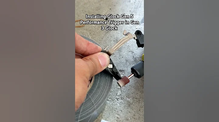 Installing a Gen 5 Glock Performance Trigger in a Gen 3 Frame