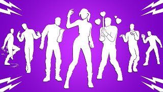 Top 25 Legendary Fortnite Dances With The Best Music! (Challenge, Himiko Toga, Swag Shuffle, Classy)