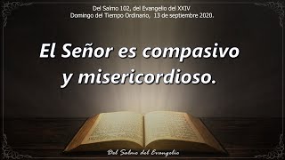 Video thumbnail of "Del Salmo 102, El Señor es compasivo y misericordioso."