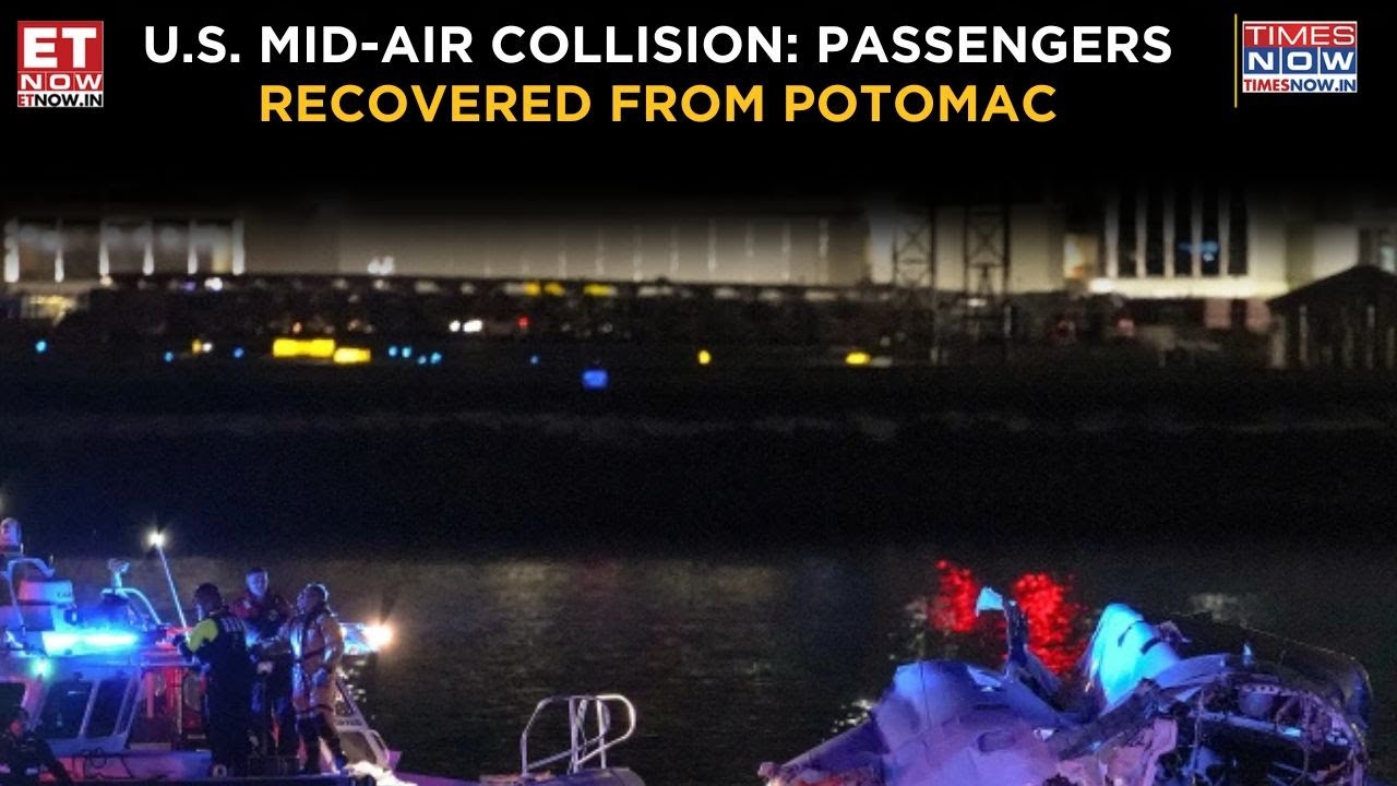 U.S. Mid-Air Collision: Passengers Recovered from Potomac River After ...