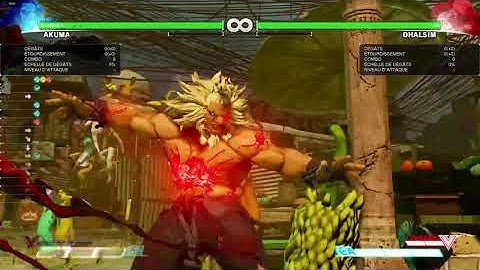SFV : Akuma Raging Demon Setup