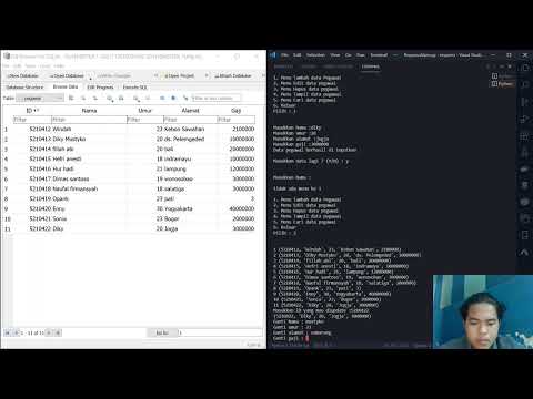 Membuat database sqlite3 dengan python