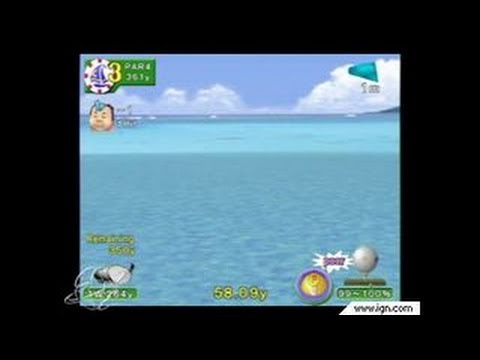 Swingerz Golf GameCube Gameplay - Tee shot