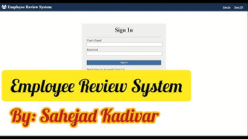 Employee Review System