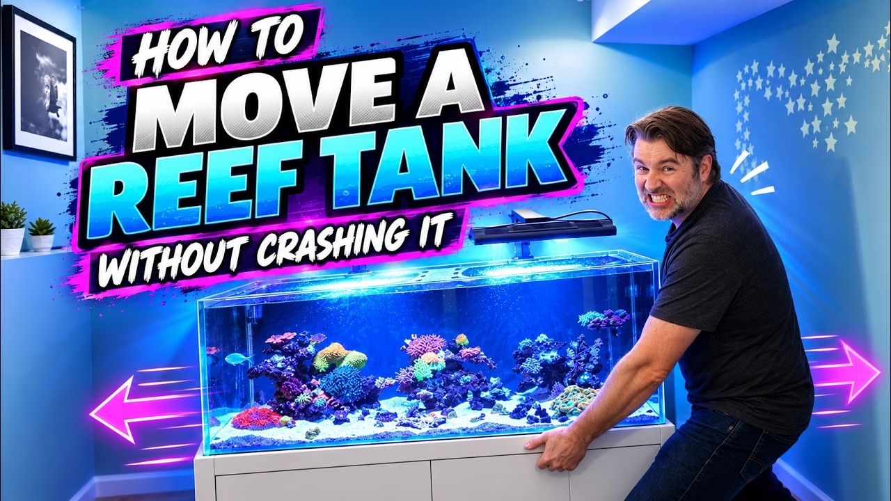 How to Move a Reef Tank Without Crashing It | Aquarium Moving Guide