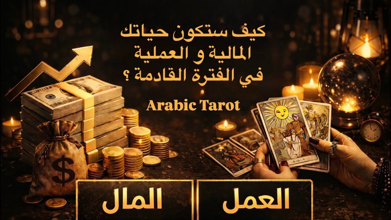 	هل عملك الحالي يقودك إلى الثراء؟ قراءة عن المال والعمل 💵💰🤍☘️