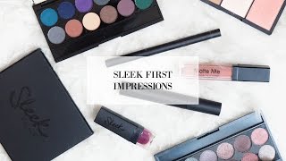SLEEK FULL FACE & FIRST IMPRESSIONS l COCOCHIC