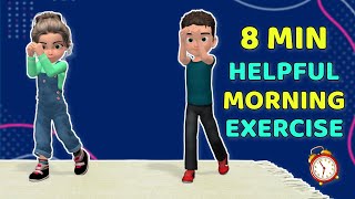 8 MINUTE MORNING EXERCISE TO HELP YOUR KIDS IN THE CLASSROOM
