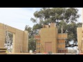 Rammed Earth Construction Timelapse