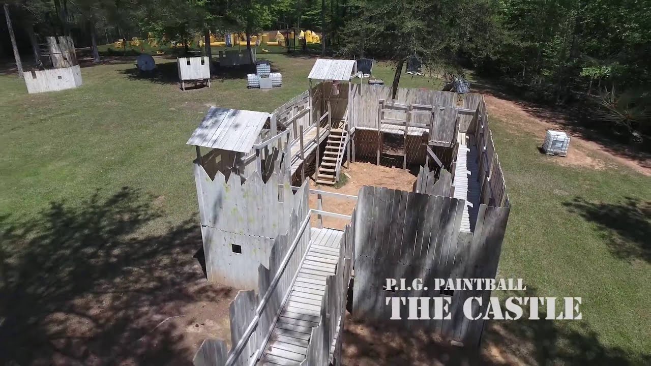 P.I.G. Paintball Fields The Castle YouTube