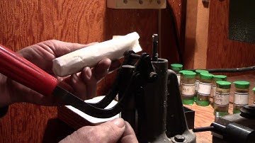 Changing Lube Stick In a Lubrisizer