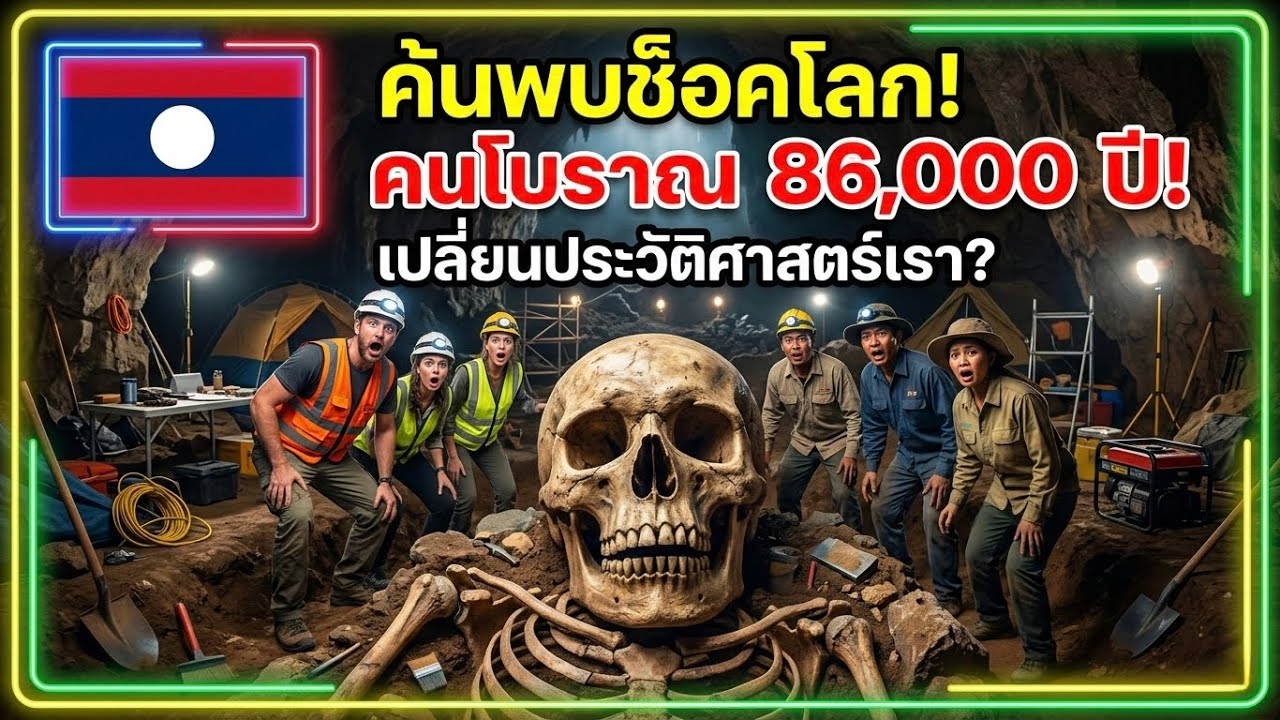 ค้นพบช็อคโลก!คนโบราณ 86,000 ปี!เปลี่ยนประวัติศาสตร์ ปริศนาถ้ำผาลิง.🔥😱