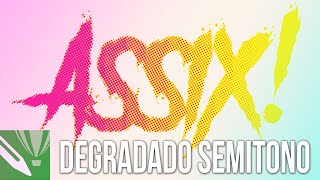 DEGRADADO CON SEMITONO EN COREL DRAW/#SERIGRAFÍA