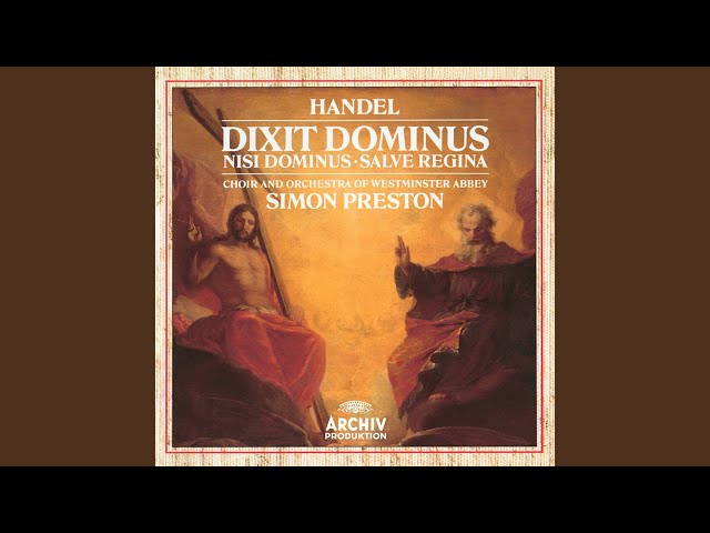 Haendel - Nisi Dominus : Soli / Ch & Orch Abbaye Westminster / S.Preston