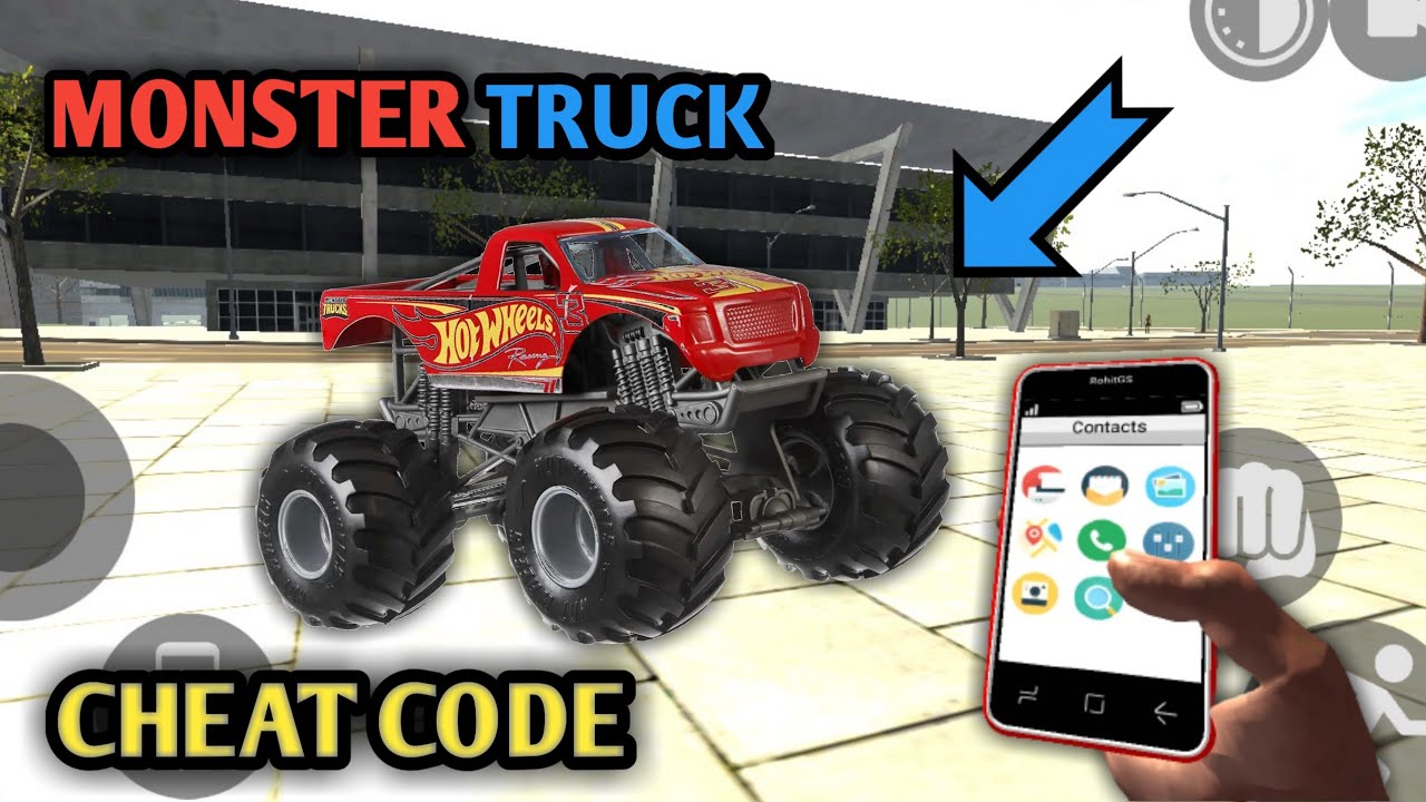 monster truck cheats code Indian bike Driving 3dIndian bike driving