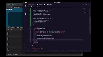 Web Audio API and React Part 4: Oscillator AudioParams