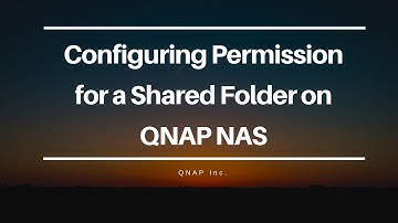 QNP123 - How to Set User Permissions for Shared Folders