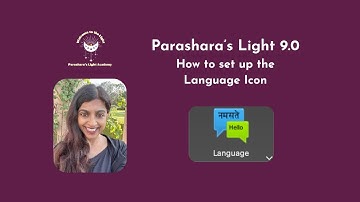 Parashara’s Light Tutorial | Languages Icon Explained