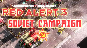 Red Alert 3 - Soviet Campaign Playthrough (No Commentary) - Normal Difficulty (1080p)