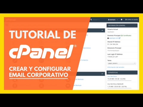 Cómo crear y configurar Cuentas de Email Corporativo en cPanel ✅ Tutorial en español 2022