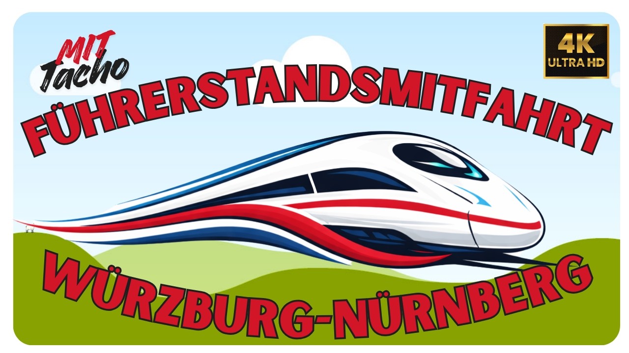 🚄 Würzburg → Nürnberg im ICE 4 (BR 412) | ICE 783 | Teil 3/4 🍂 Führerstandsmitfahrt