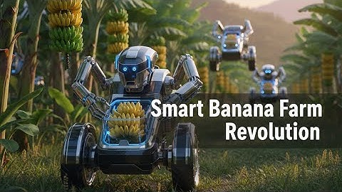 Smart Banana Farm Revolution: How Robots & AI Transform Banana Agriculture