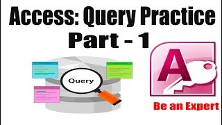 Query Practice without SQL || MS Access Part - 4