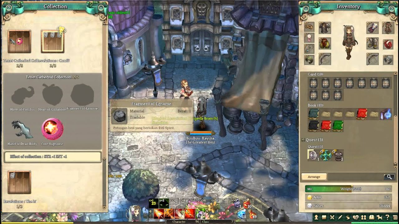CBT Tree of Savior (TOS) Indonesia - Collection (Magic Association NPC)