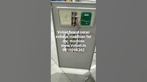 Volset brand servo voltage stabilizer for cnc machine