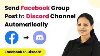 How to Send Facebook Group Posts to Discord Channel | Facebook Discord Integration