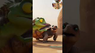 خوفناک صحرائی طوفان/Mr Rango کی بہادری #mickeymouse #bugsbunny #animated