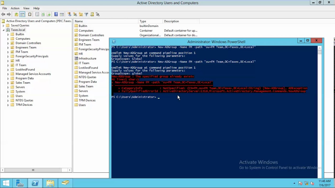 12- Using Windows PowerShell for Administration - YouTube