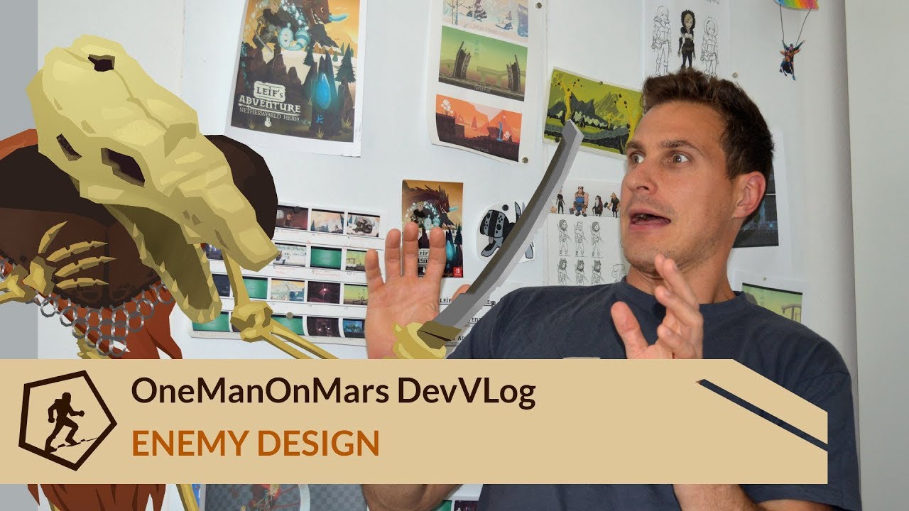OneManOnMars Dev Vlog: Enemy Design
