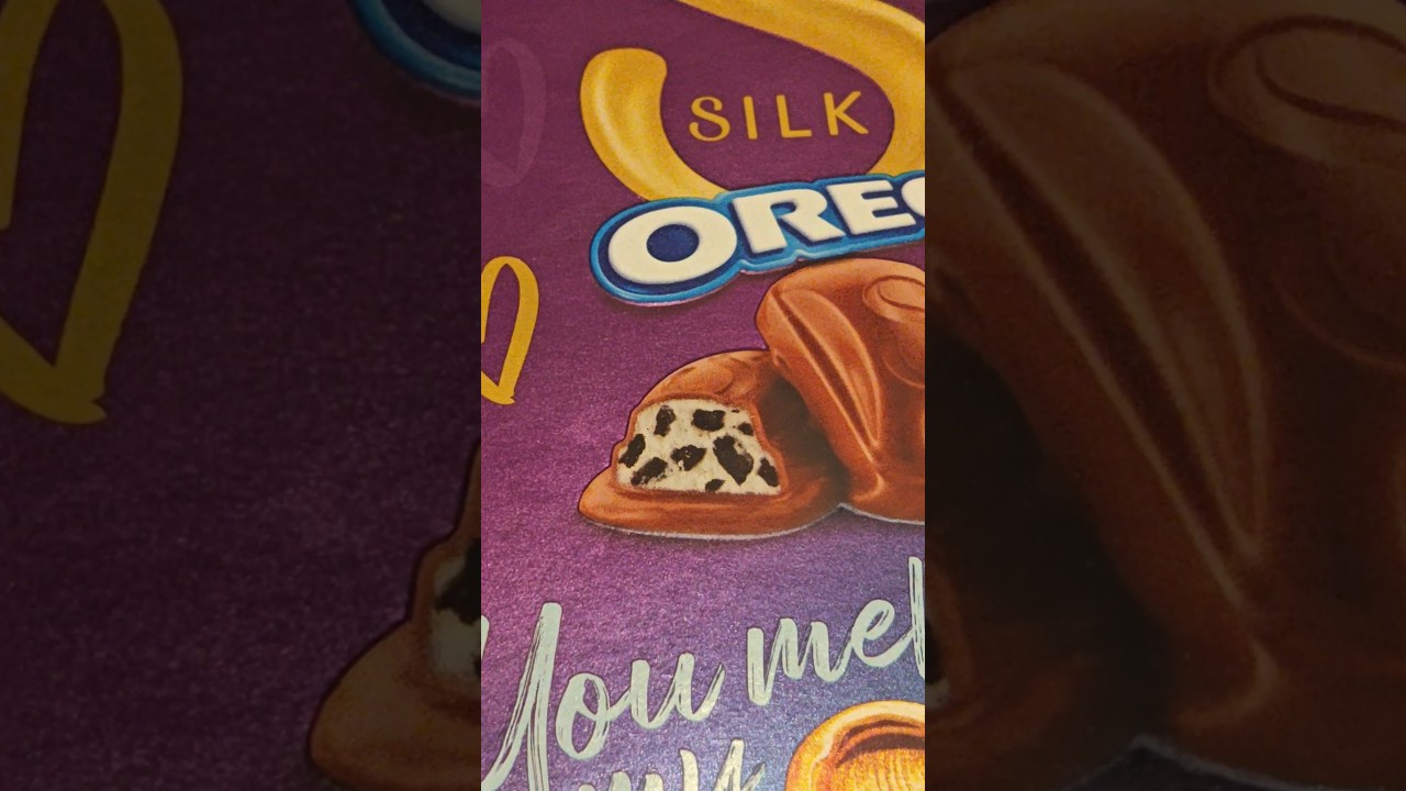 very big Cadbury dairy milk Oreo chocolate