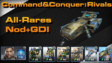 C&C Rivals: All Rares Decks, GDI&Nod