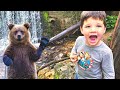 Caleb GOES on a Bear Hunt Adventure IN THE WOODS! We are Going on a Bear Hunt with Caleb and Mommy!