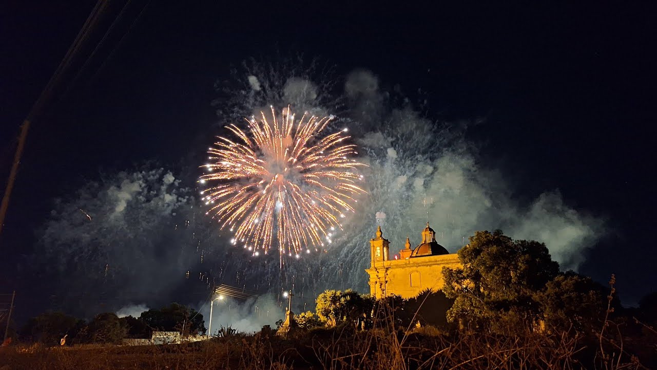 Live: Malta Fireworks MAGIC of Ghaxaq Feast | Gordon Travels