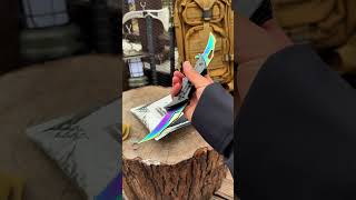 These colorful blades are TERRIFYINGLY SHARP