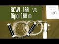160 м. Сравнение многодиапазонной антенны Радиал RCWL-160 и простого диполя на 160 м. Радиосвязь.