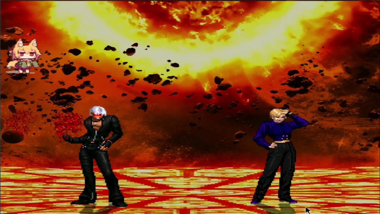 KOF Mugen Real Play Chien (Me) Vs Garnet Team
