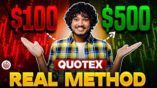 Quotex Trading Strategy | How to Grow a Small Account (No Gamble)🔥