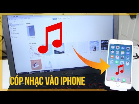 Copy nhạc máy tính vào iPhone không cần qua iTunes