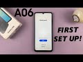 First Time Set Up Of Samsung Galaxy A06 