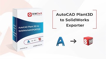 How to export AutoCAD Plant 3D to SolidWorks | AutoCAD Plant3D to SolidWorks Exporter Walkthrough