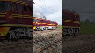 ТЭП60-0904, Лодейное Поле, с туристическим поездом "Вокруг Ладоги"